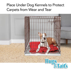 Tapis antidérapant HugsandTails pour sols durs réduit les glissements.