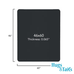 Tapis impermeable HugsandTails lutte contre les fuites et miettes.