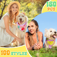 Bandana imprimé carreaux Huhumy pour un style festif et audacieux.