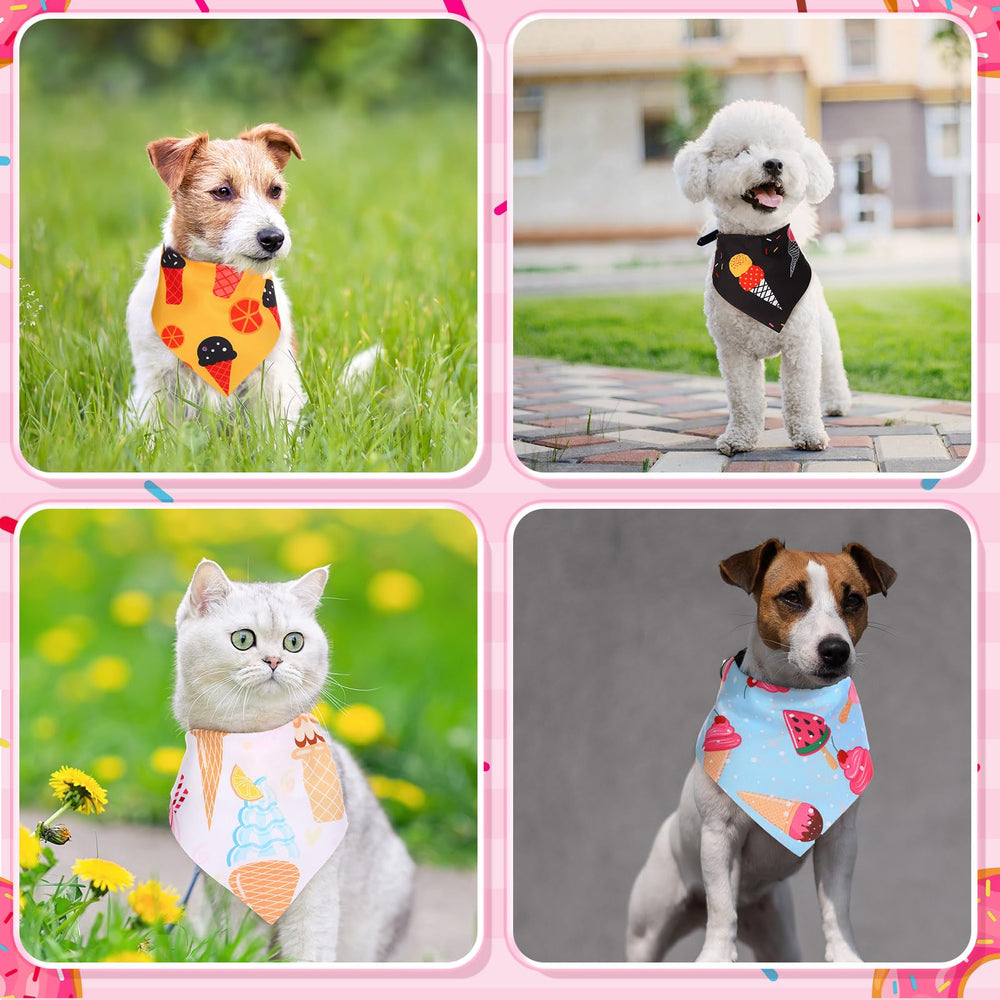Lot de bandanas Huhumy 100 pièces, variété de motifs.