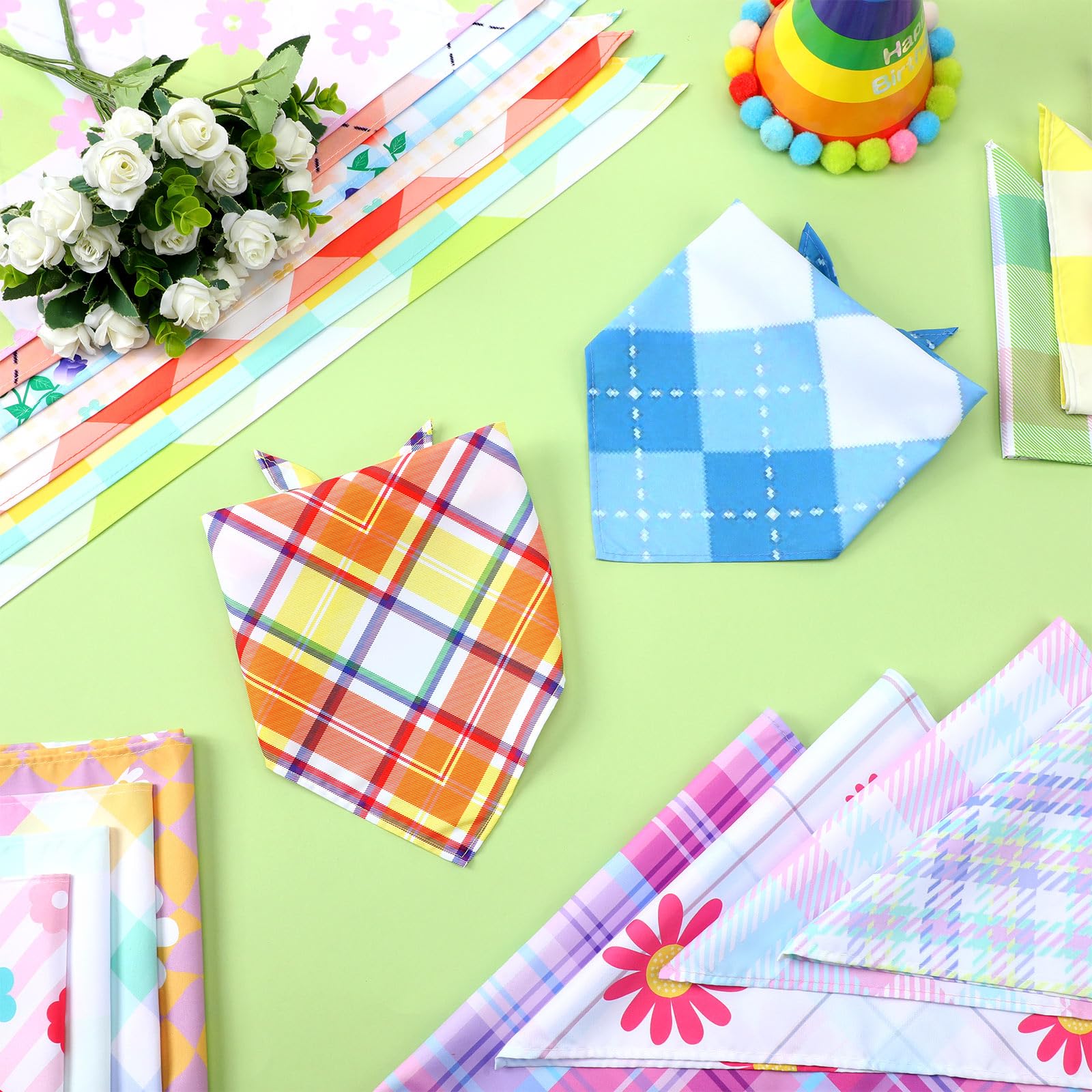 Bandanas Huhumy pour sorties printanières, idéal pour les balades en plein air.