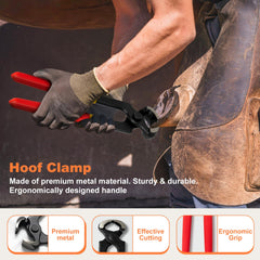 Huimpet pince-sabot 8 pouces – coupe précise et efficace des sabots