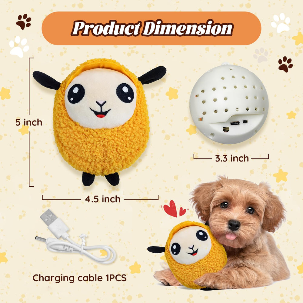 Huimpet balle peluche interactive, parfaite pour le parc ou le jardin.
