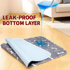 Tapis absorption 4 couches etanche Huiteng XR absorbe rapidement les liquides