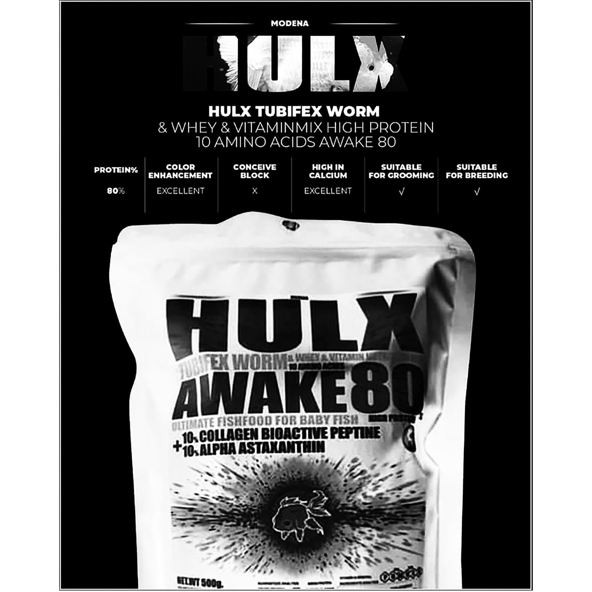 HULX Awake couleur améliorée et éclat des nageoires