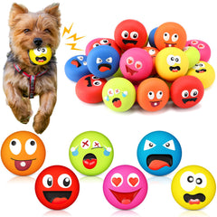 Hungdao balles sifflement avec visages expressifs, idéal pour interaction et jeu