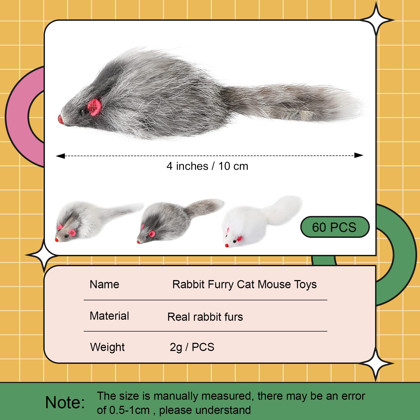 Souris peluche Hungdao noire, parfaite pour jeux interactifs nocturnes.