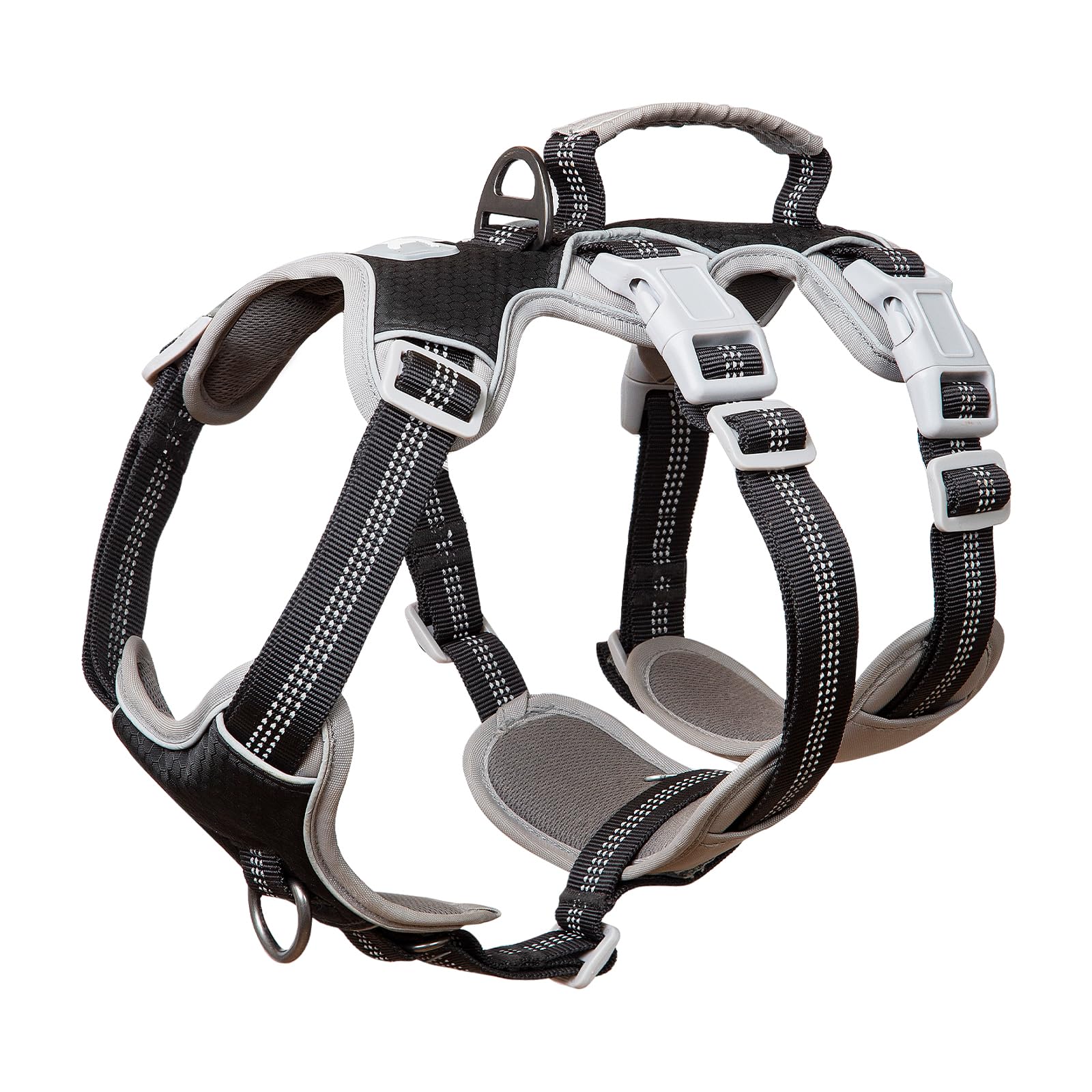 Harnais Huntboo polyvalent pour promenades, entraînement et courses en plein air.