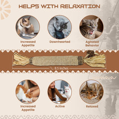 Bâtons Silvervine HUPA favorisant digestion et confort intestinal chez le chat.