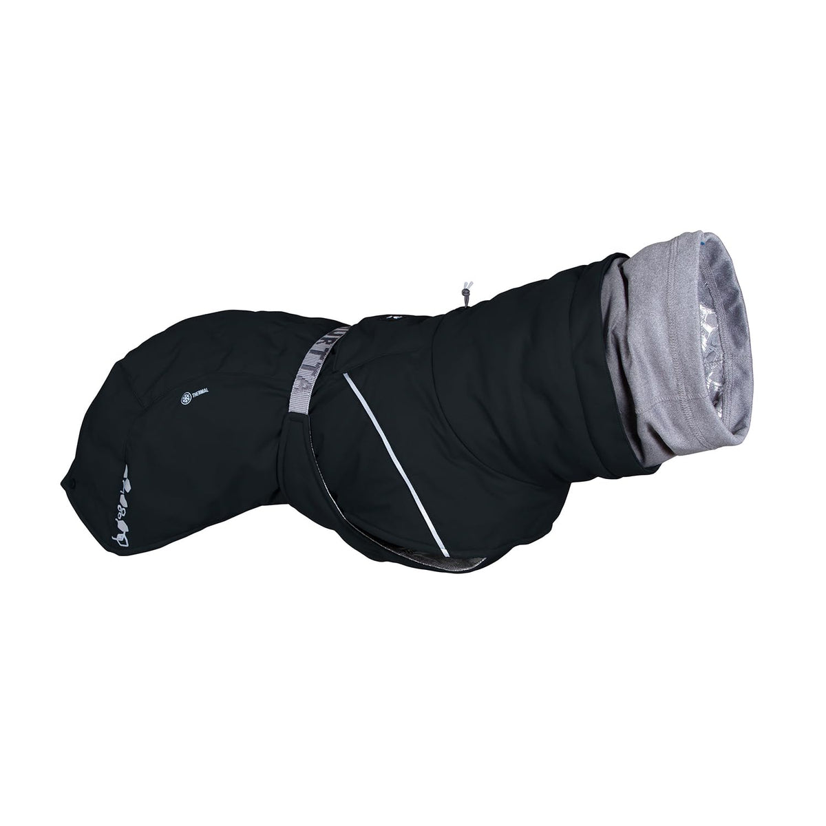 Manteau Hurtta Extreme Warmer 3 Eco pour chien avec capuche, chaleur et confort