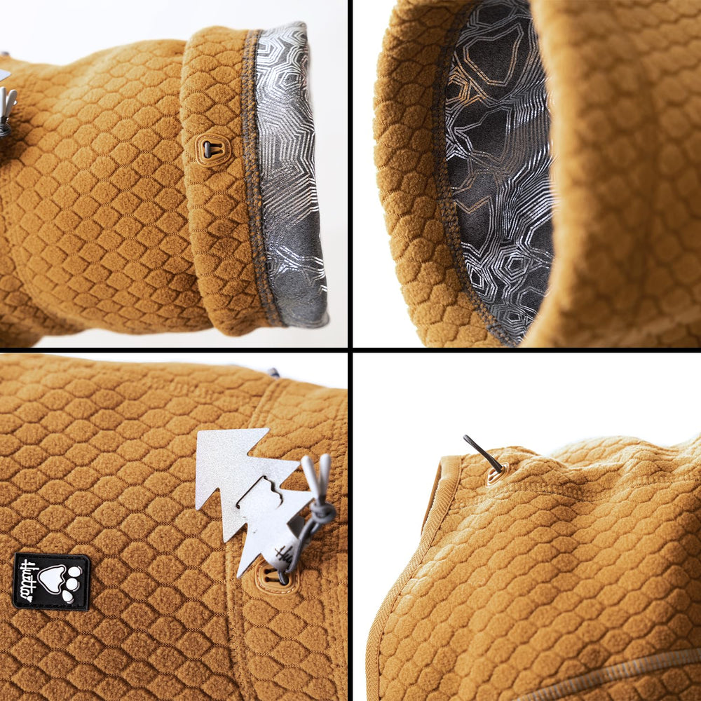 Hurtta Manteau Intermediaire ECO, idéal pour chien non habitué à porter des habits.