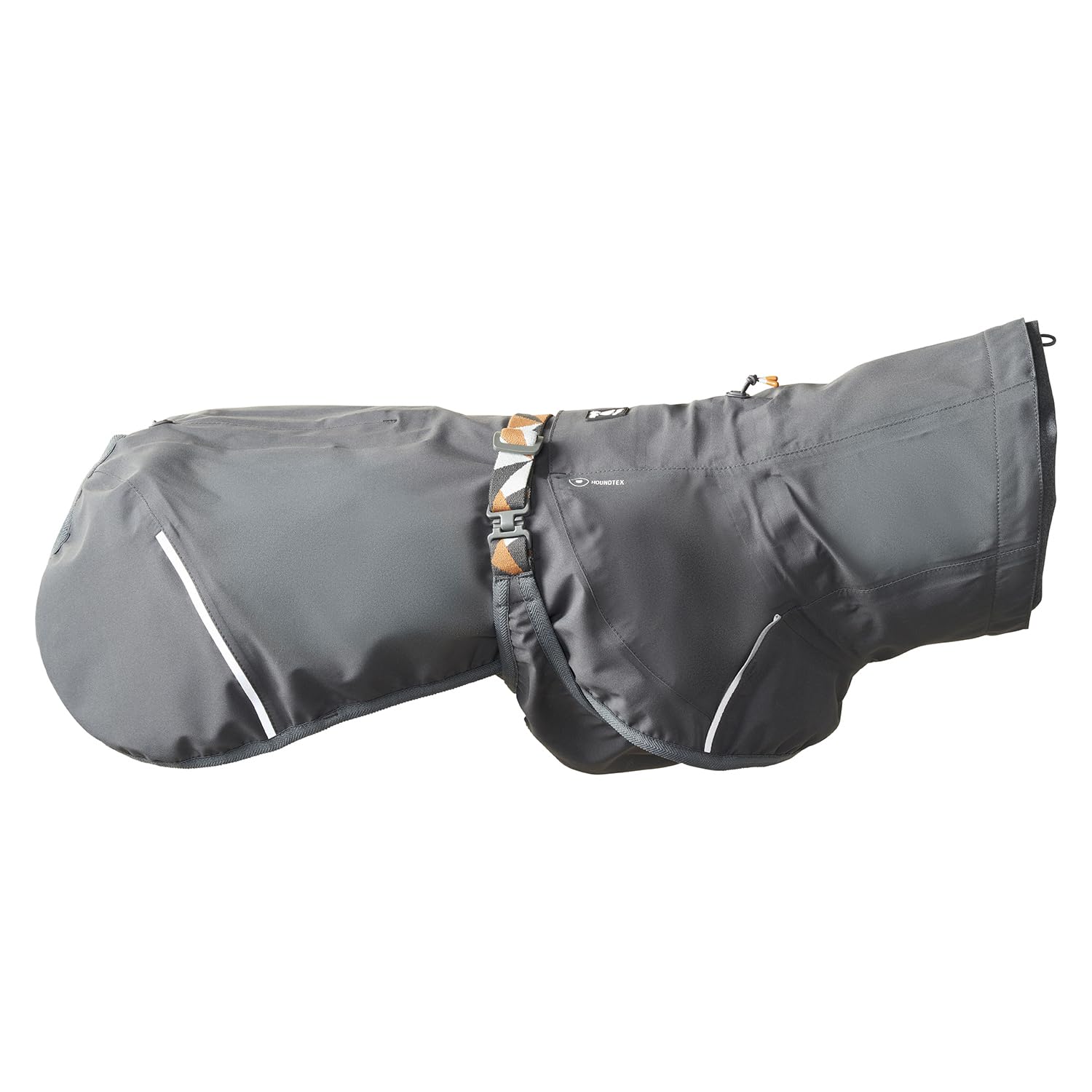 Hurtta Mudventure ECO manteau chien taille réglable pour un ajustement confortable.