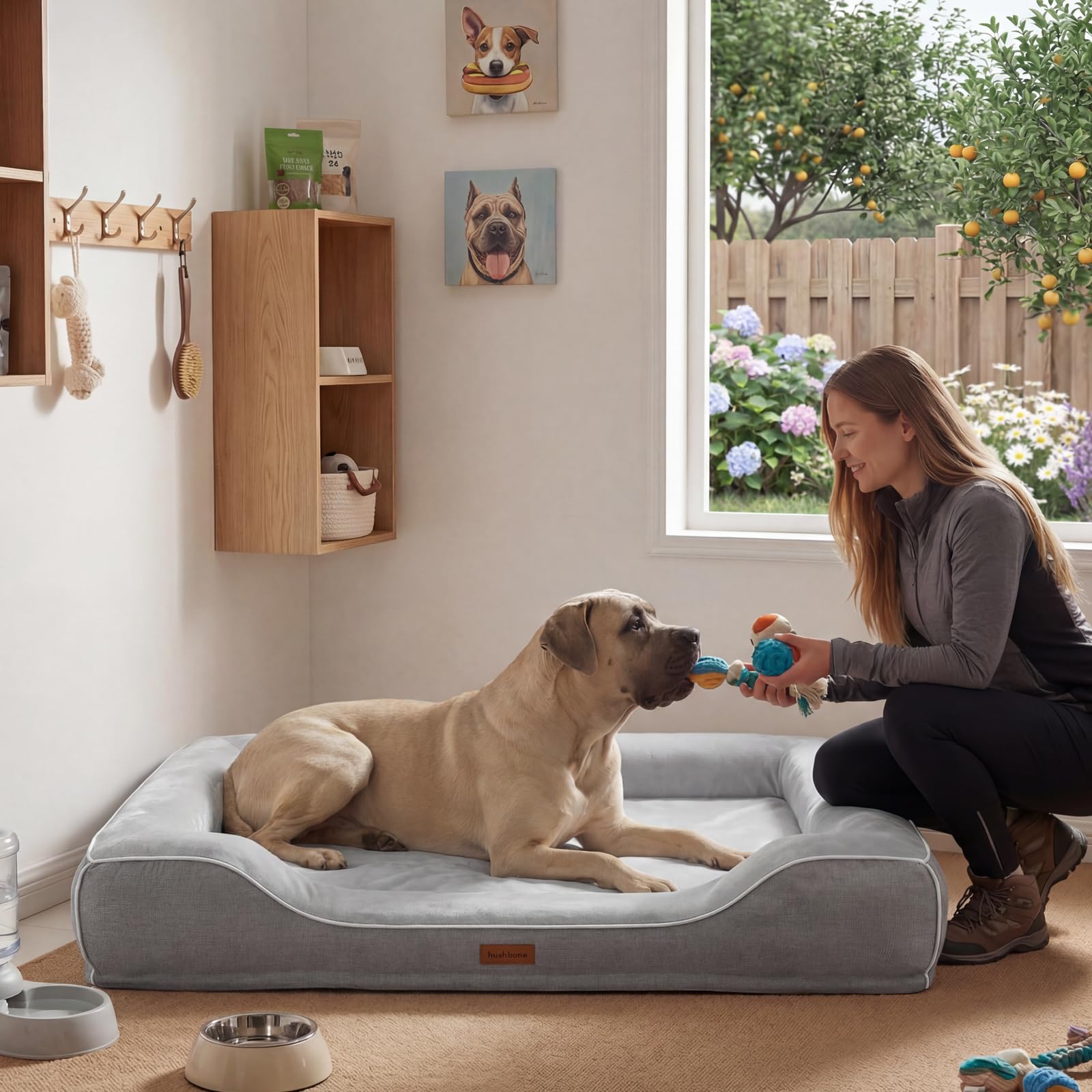 Surface de couchage spacieuse pour repos profond et calme.
