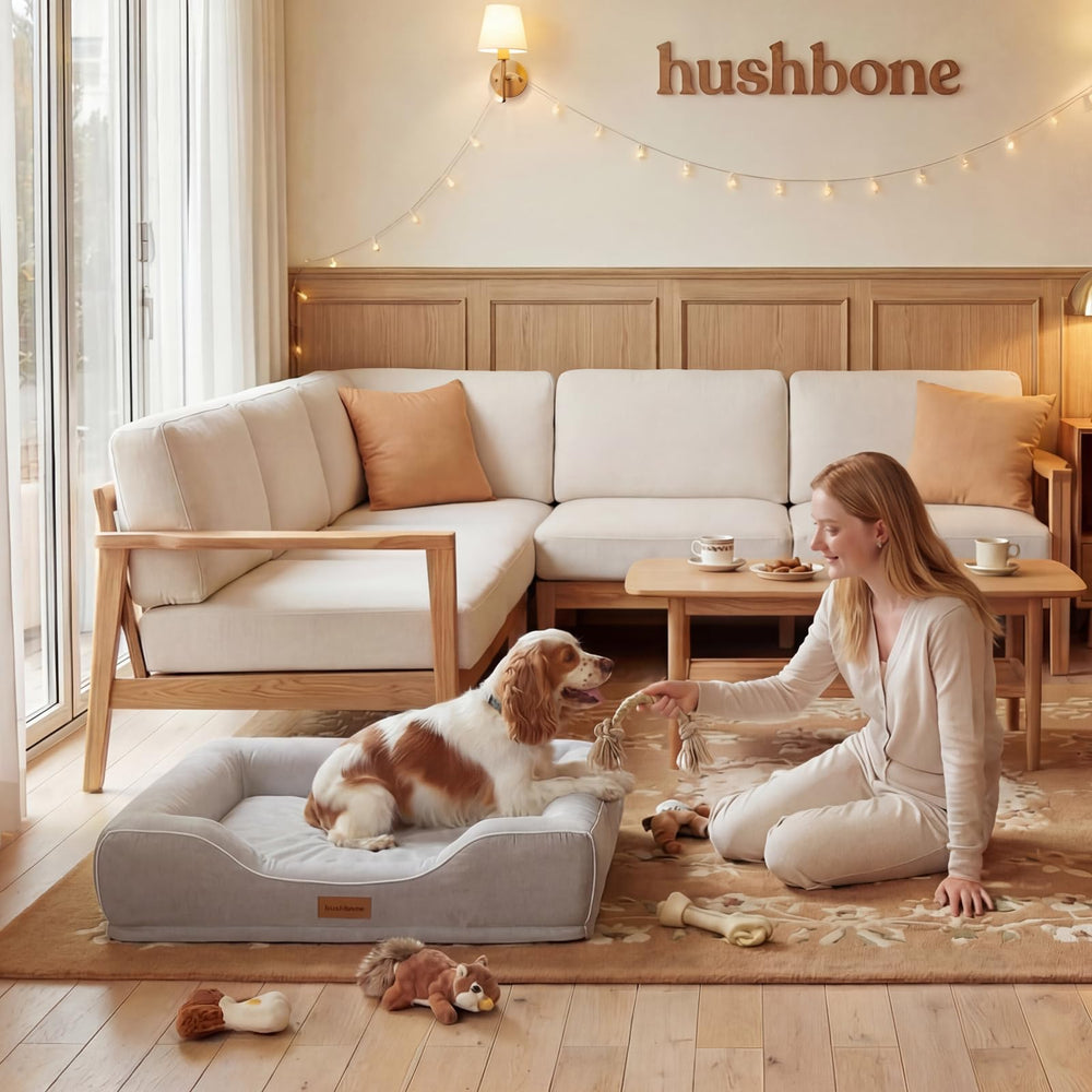 Hush Bone design neutre gris s'harmonisant avec tout intérieur.