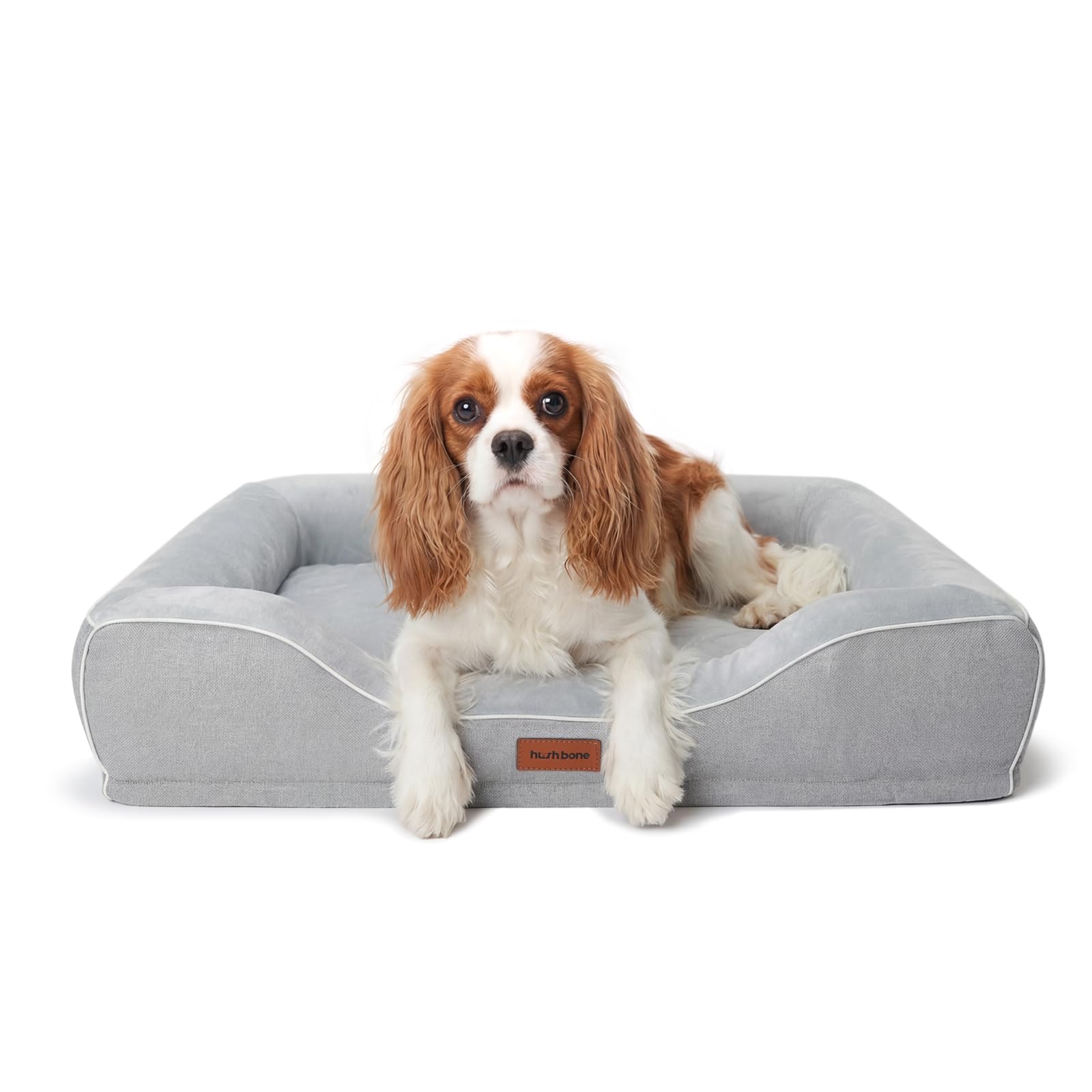 Hush Bone lit orthopédique pour petit chien offrant soutien et confort nocturne.