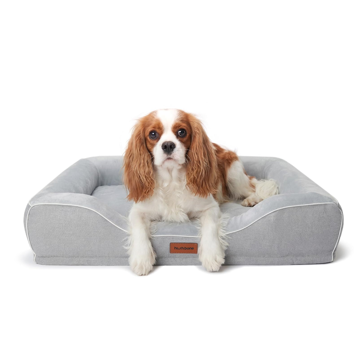 Hush Bone lit orthopédique pour petit chien offrant soutien et confort nocturne.