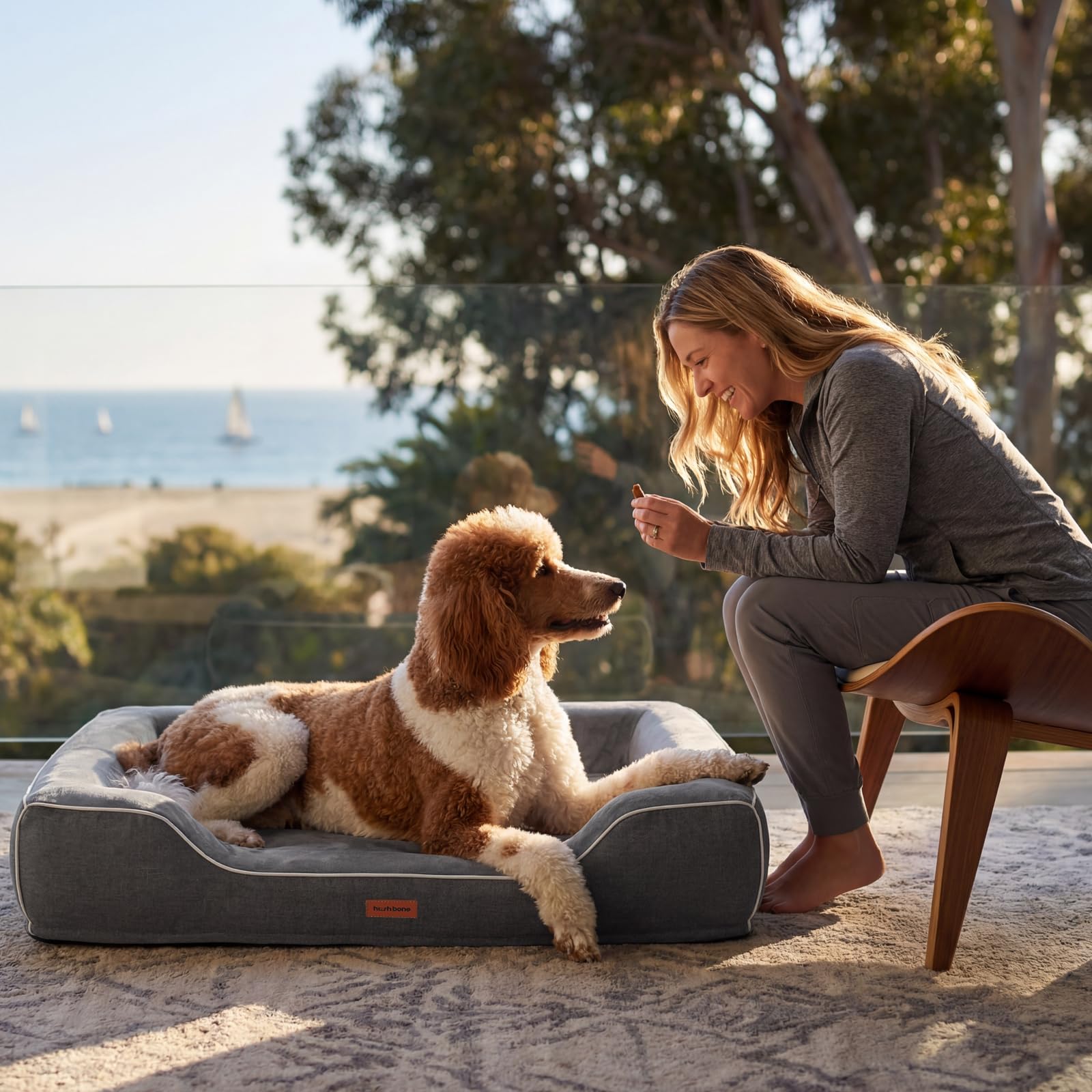 Convient aux chiens jusqu’à 80 livres pour un confort durable.
