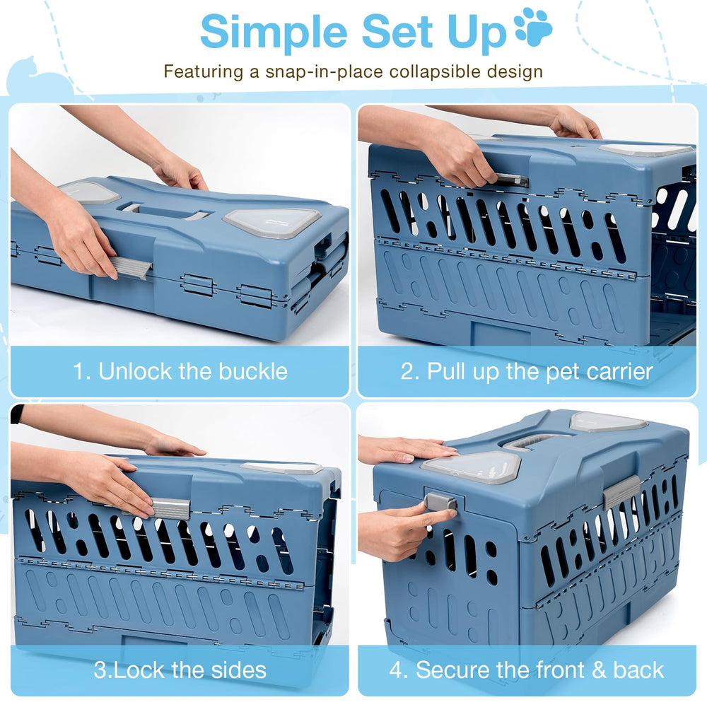 HWAEYEM valise-chat polyvalente pour voyage et sorties quotidiennes