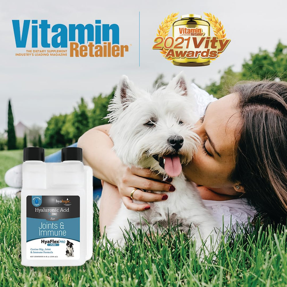 HylaGic HyaFlex Pro Pure dose-quotidienne, dose adaptée selon le poids de l’animal.