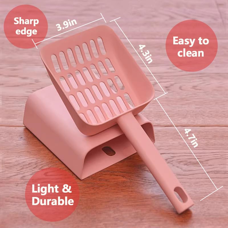 Louche Hychipet avec trous optimisés pour séparer rapidement les déchets.