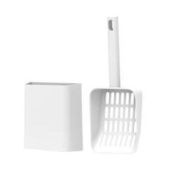 Hychipet Pelle Litière 2en1 avec support: rangement pratique et propre.