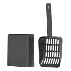 Hychipet pelle-litière chat avec support pour rangement discret et propre.