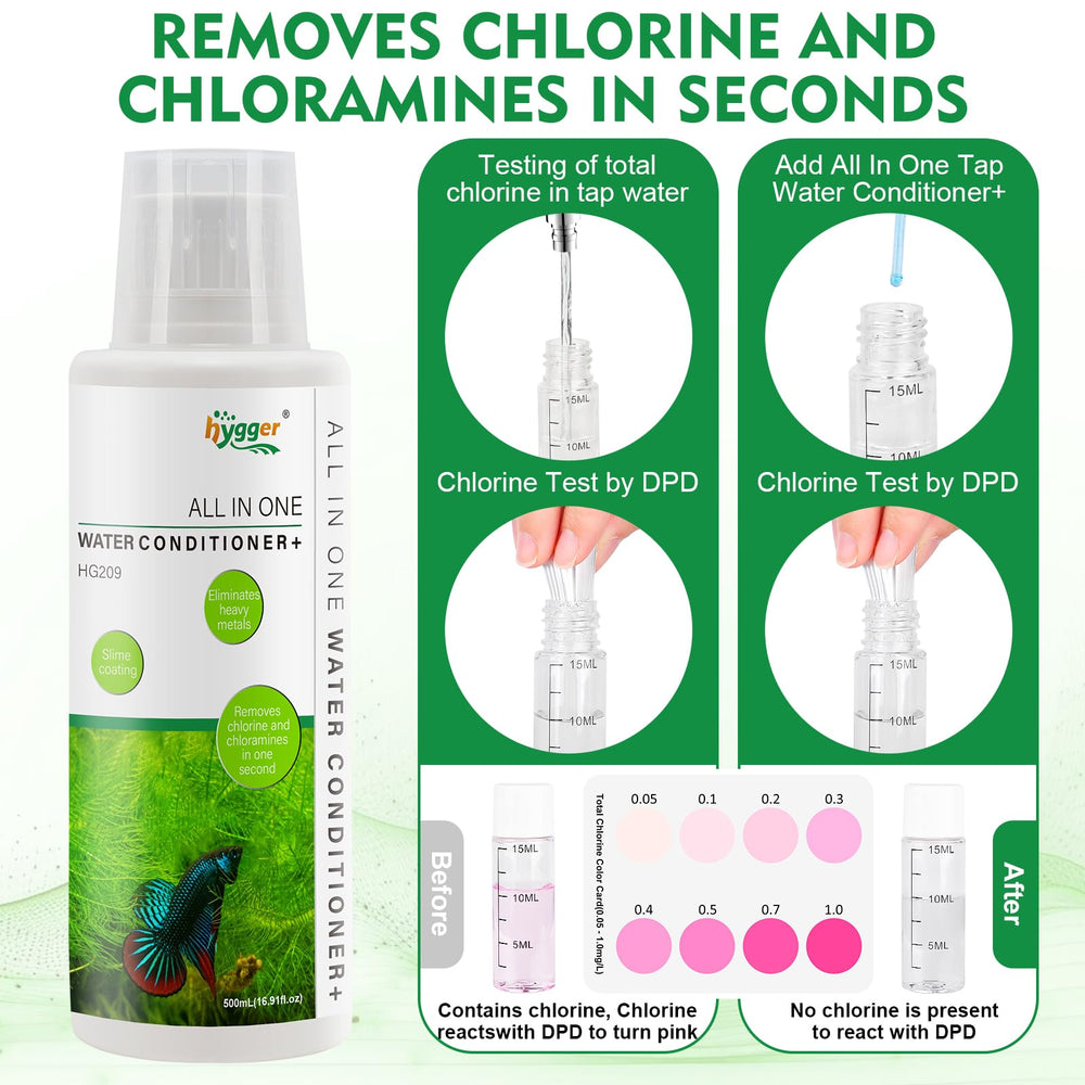 Hygger Aloe Vera extrait pour le bien-être des poissons.