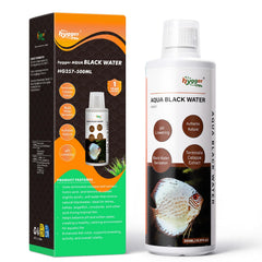 Hygger Blackwater – extrait-feuille-olive, eau sombre naturelle pour un biotope tropical sain.