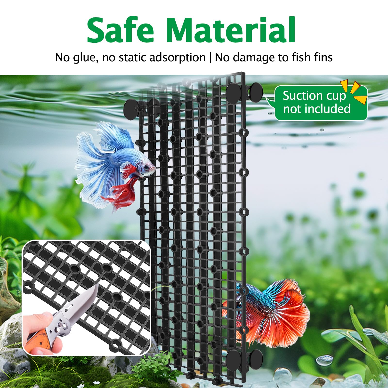 Plaque de filtration inférieure Hygger CO2, base stable