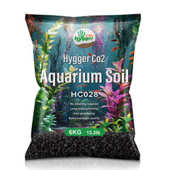 Hygger CO2 sol d'aquarium : texture fine soutenant la colonisation bactérienne bénéfique.
