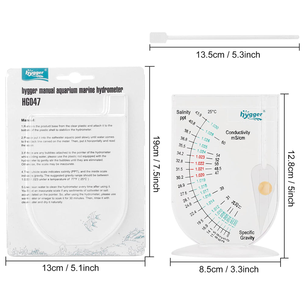 Hygger correction temperature renforce la precision de la mesure.