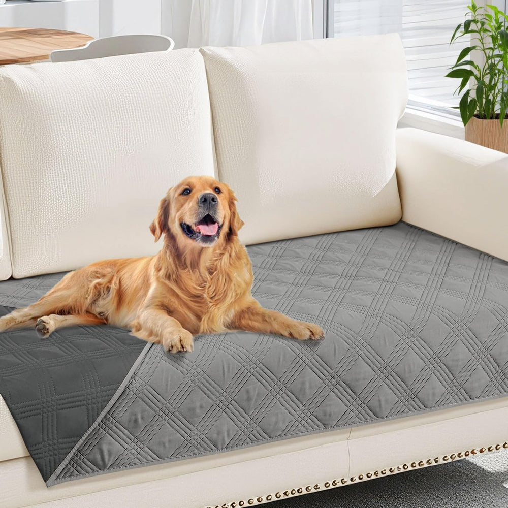 Hyha couverture imperméable pour chien vue avant protège le canapé