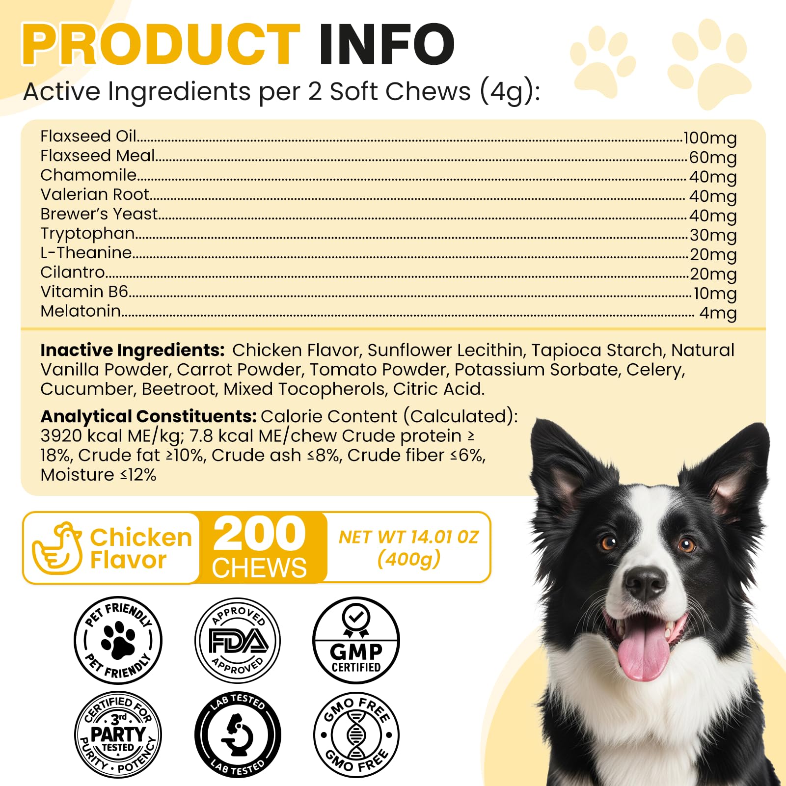 Hyjykd – ingrédients naturels et de qualité pour chien.