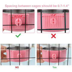 Conception compacte Hypeety, parfaite pour petites cages et espaces restreints.