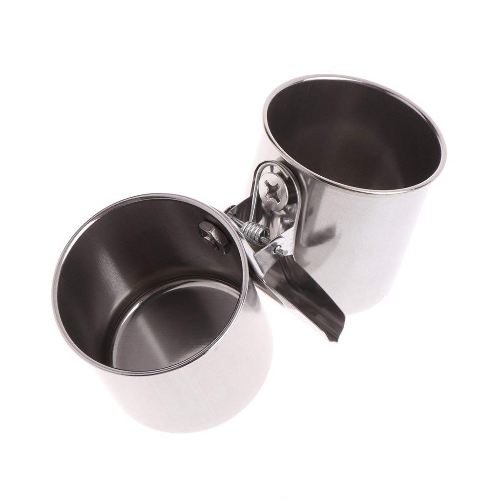 Gobelets doubles Hypeety pour nourriture et eau, bol durable et pratique.