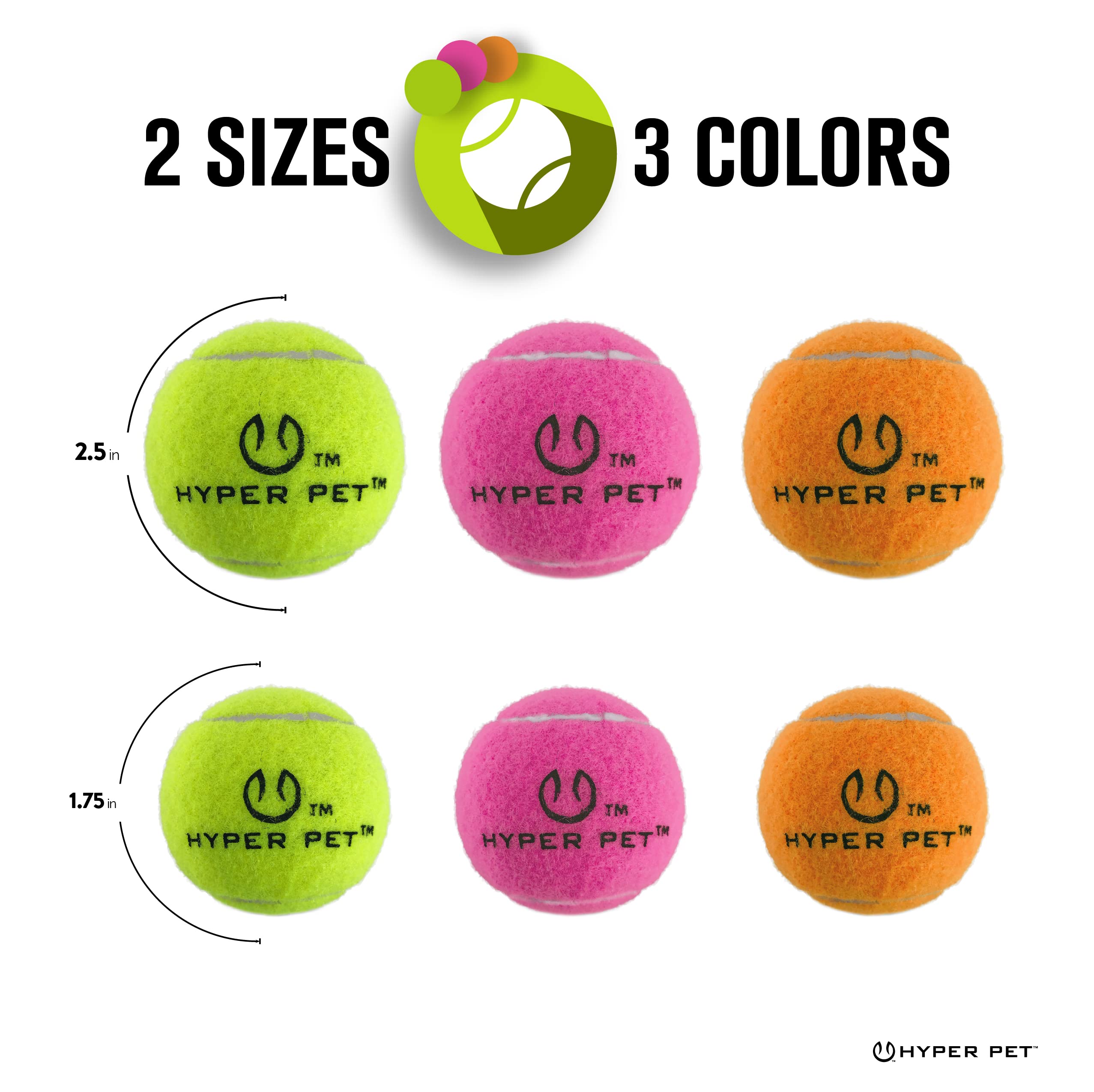 Hyper Pet Balles Tennis Entraînement Chiens, parfaites pour apprendre de nouveaux tours.