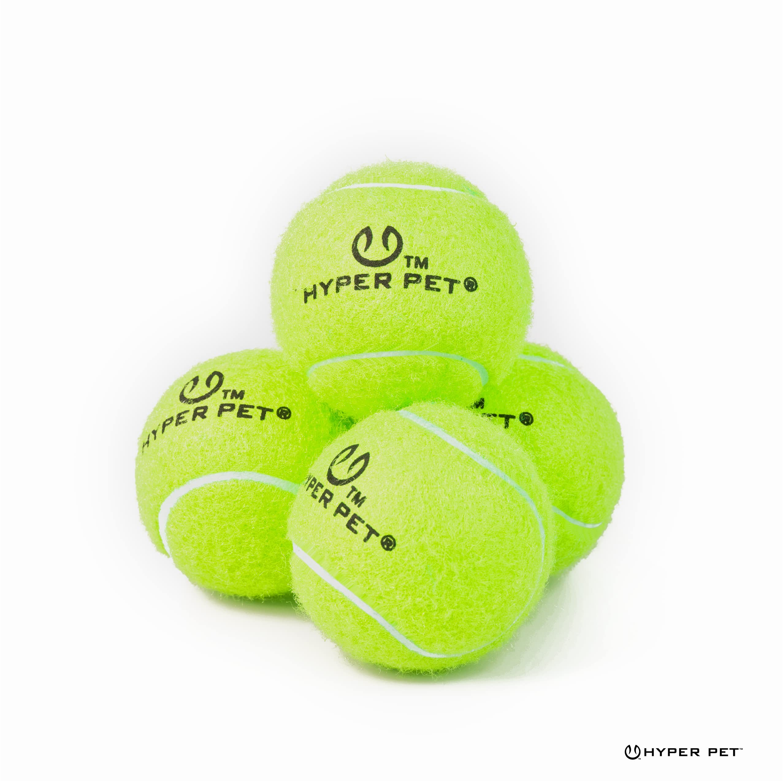 Hyper Pet Mini Balles Tennis faciles à retrouver grâce à leurs couleurs vives