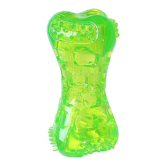 Hyper Pet Dura-Squeaks sifflement intégré, stimulation sonore pendant le jeu.