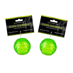 Balle Hyper Pet DuraSqueak interactive pour des sessions de jeu stimulantes.