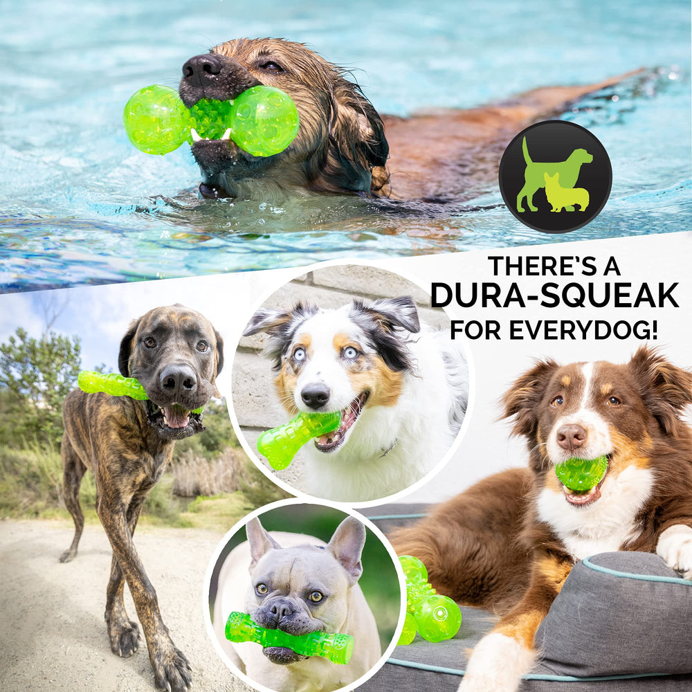 Hyper Pet DuraSqueak: visibilité élevée lors des jeux extérieurs.