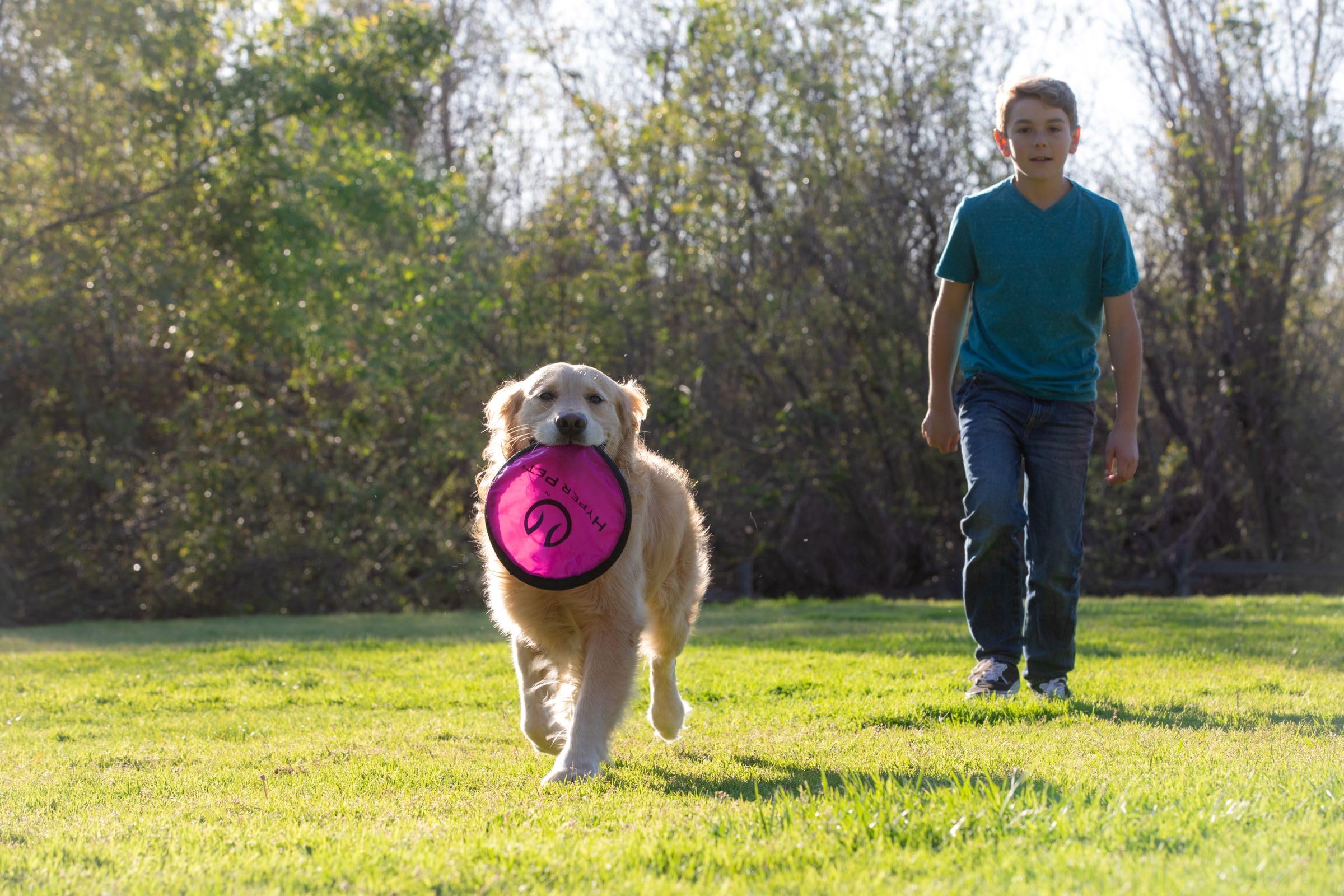 Flippy Flopper Hyper Pet, adaptée à toutes tailles de chiens.