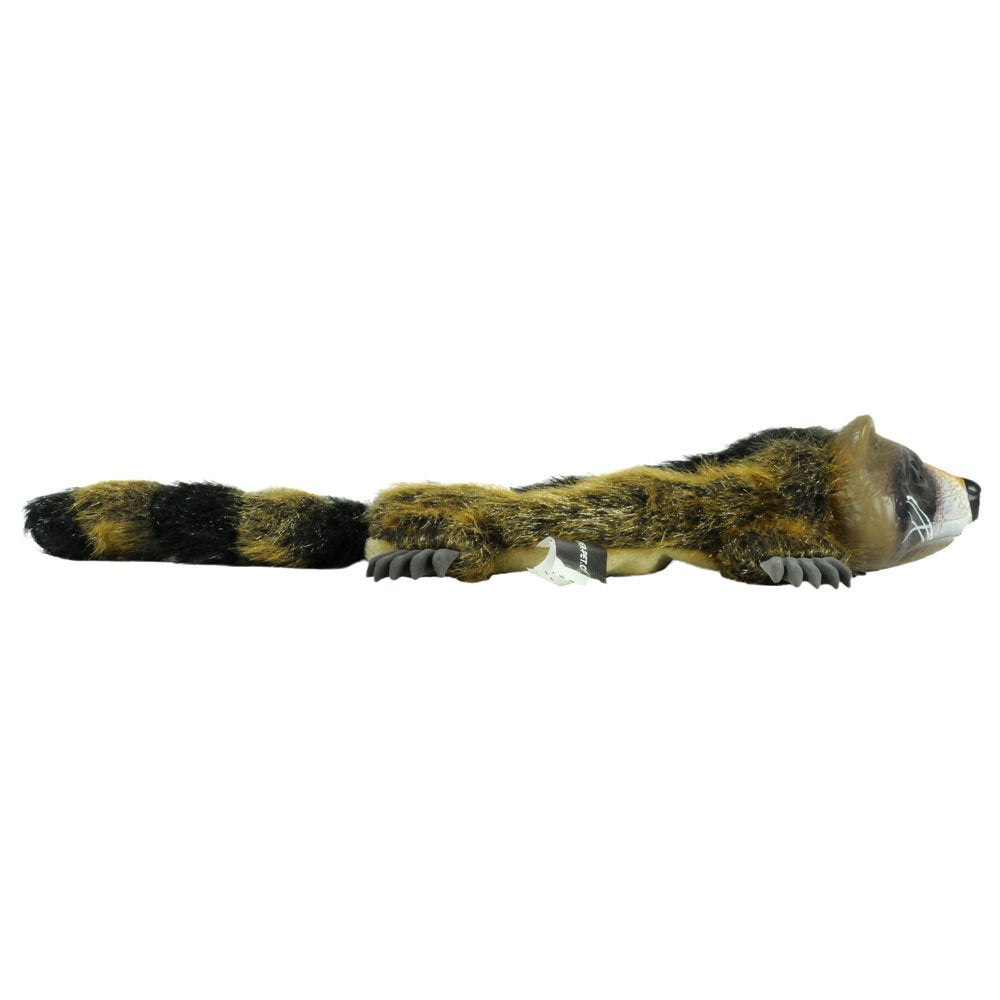 Hyper Pet Real Skinz Raccoon, sécurité non toxique, convient à la plupart des chiens.