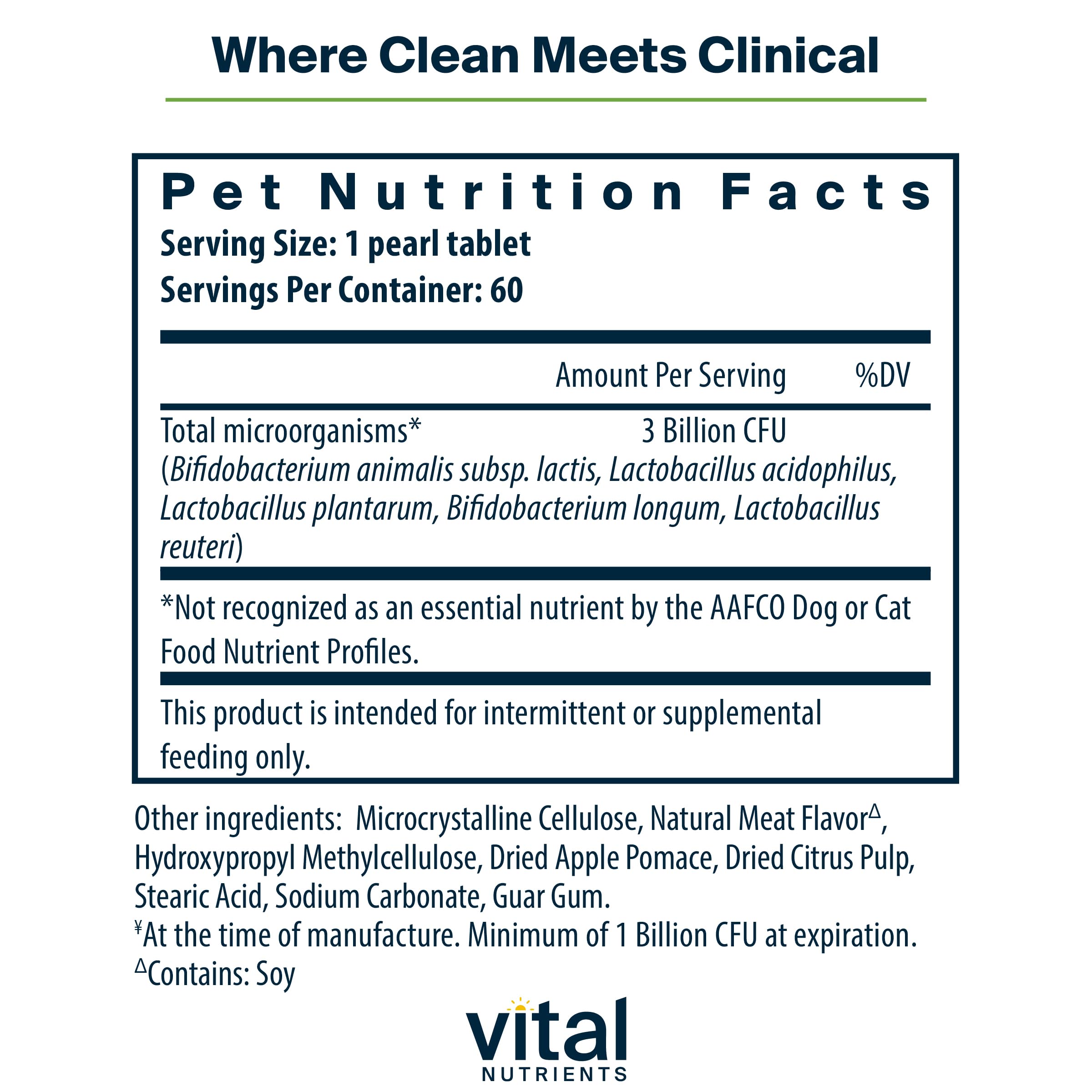 Hyperbiotics Vital Nutrients Pro Pets – technologie de libération progressive pour une meilleure survie intestinale