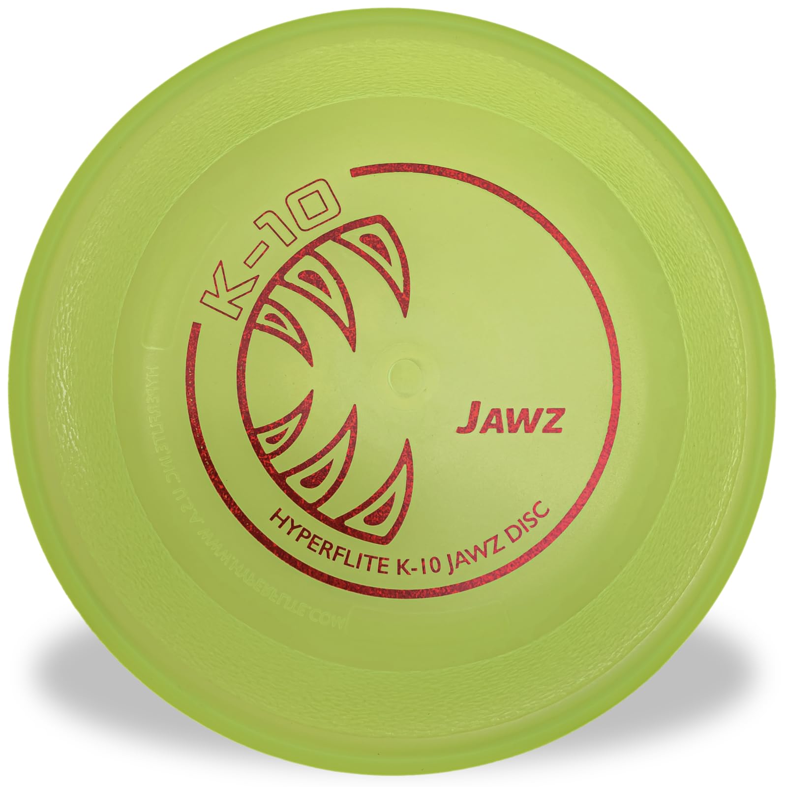 Hyperflite K-10 Jawz disque de performance jaune pour vols rapides et précis