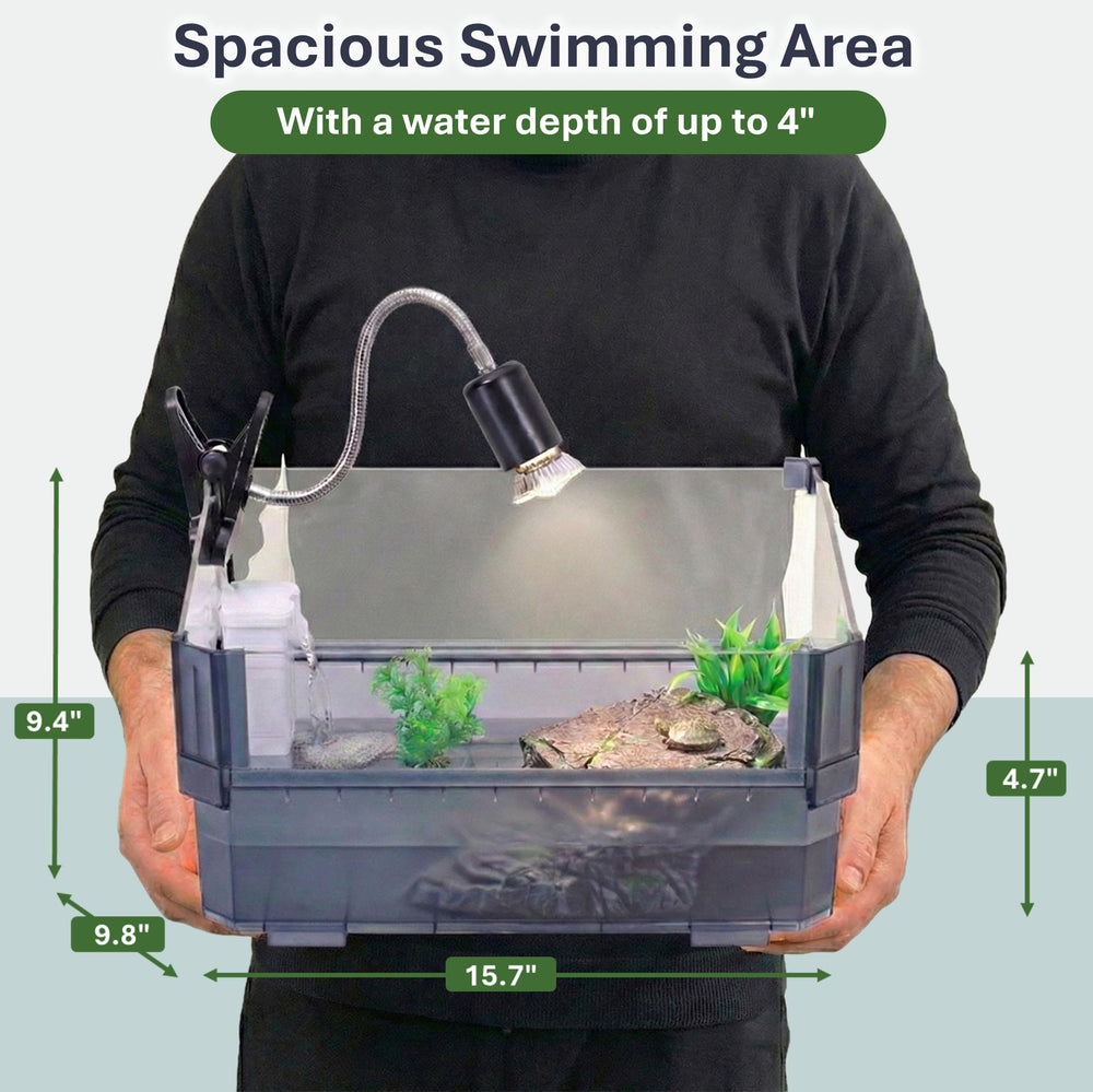 HYPESIDE filtre aquarium tortue, eau plus propre et silencieuse.