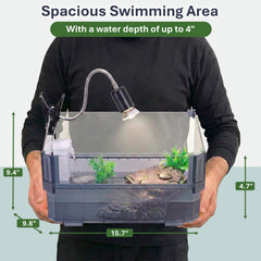 HYPESIDE filtre aquarium tortue, eau plus propre et silencieuse.