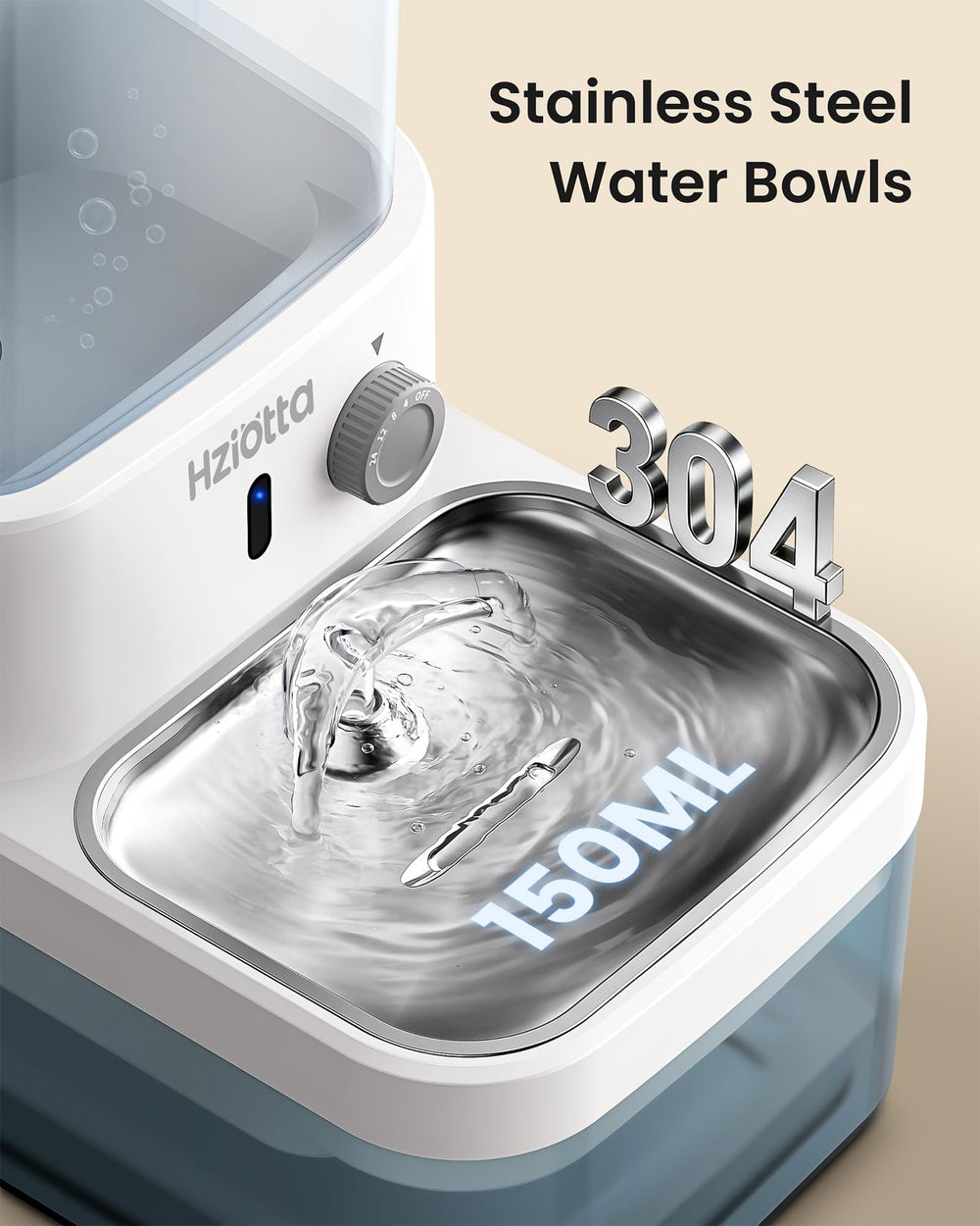 Hziotta fontaine-chat drainage programmable et entretien facilité.