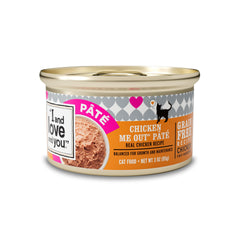 I AND LOVE AND YOU chat-humide-pate-poulet-lisse, pâté savoureux et hydratant pour chat