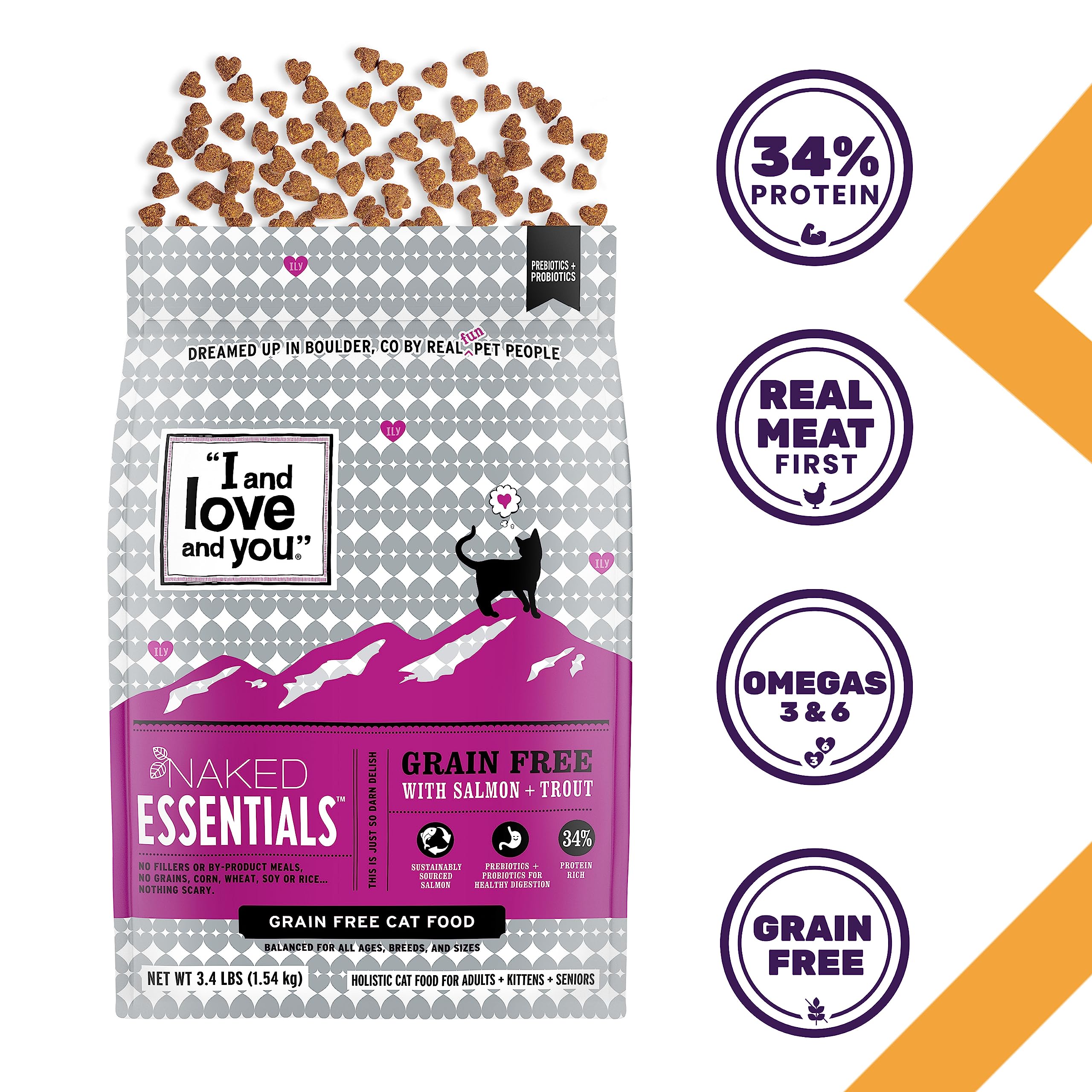 I and love and you Naked Essentials 34% protéines pour soutenir la masse musculaire.