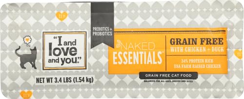 I AND LOVE AND YOU Naked Essentials goût appétissant pour chat exigeant.